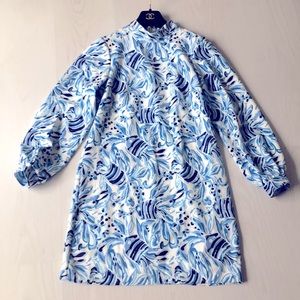 STS mock neck dress XS